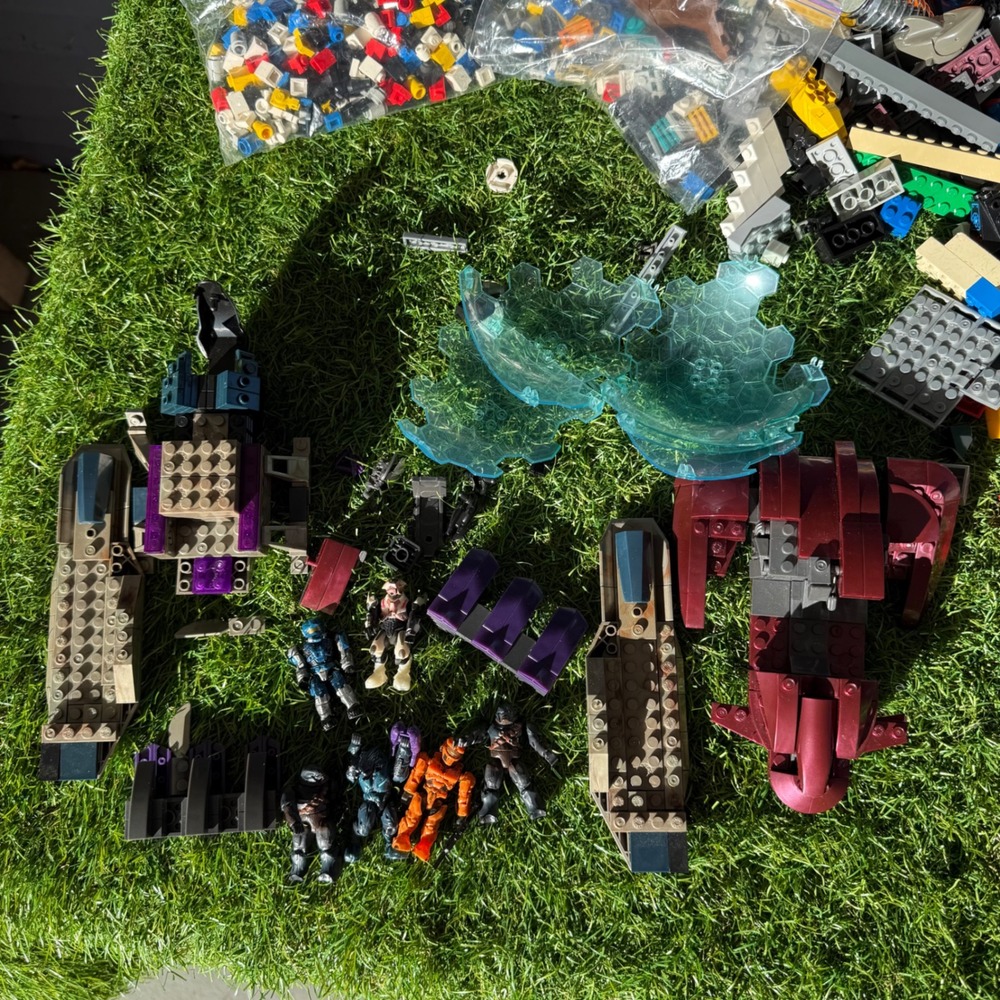 LEGO‎ Bulk Lot 14 lbs Mixed Atlantis Kingdoms Mega Bloks Halo Kre-O Transformers - Picture 12 of 15